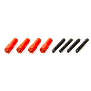 Proform 141-601, Valve Cover Nuts Chevy Orange (4) Performance Racing Parts