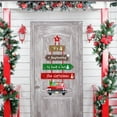 thumbnail image 4 of ToyKingdee Christmas Decoration Door Hanging Sign, Holiday Paper Sign for Door Decoration, Christmas Tree Decor and Wall Ornamens for Home Balcony Porch Yard Living Room, 4 of 6