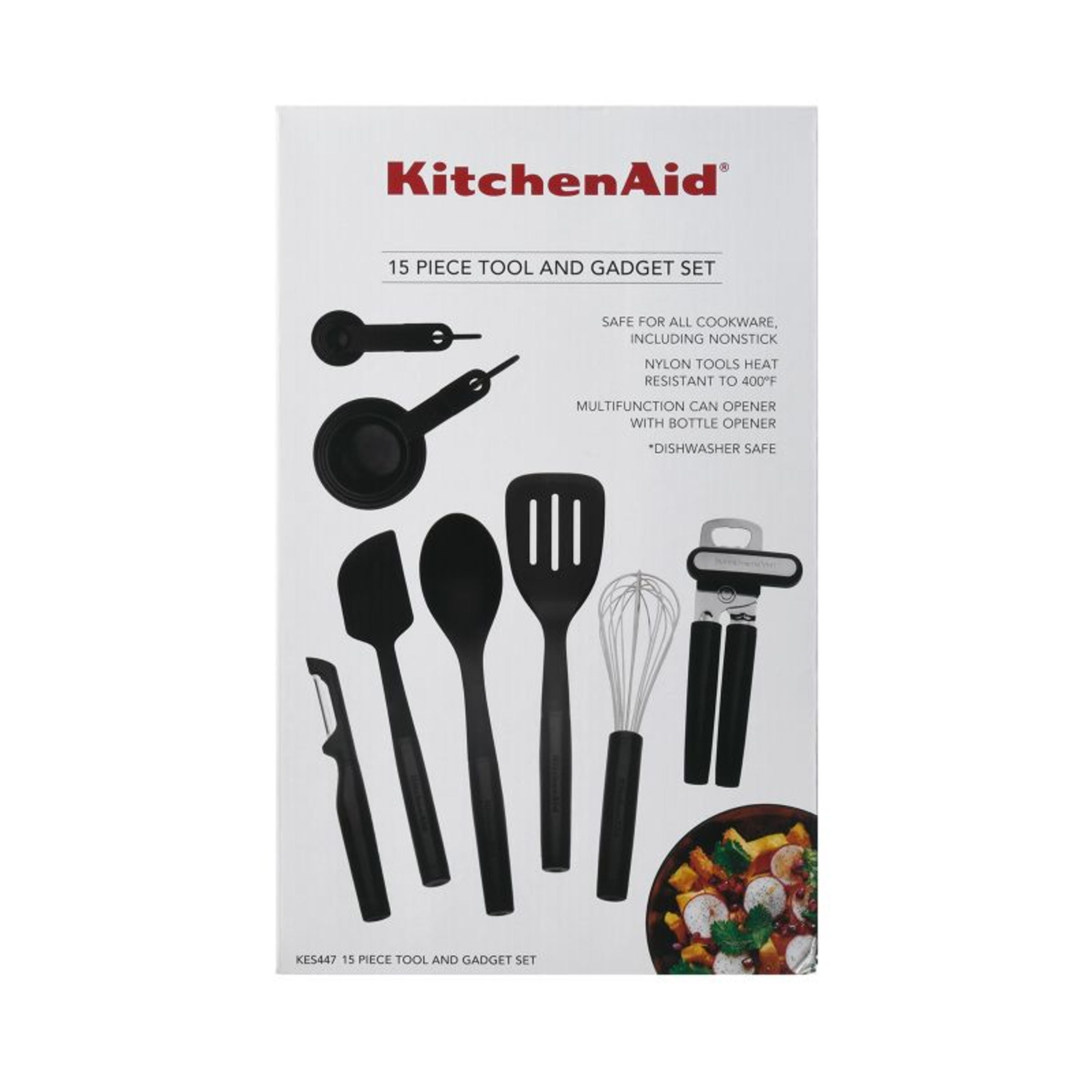 KitchenAid 5 Piece Essential Kitchen Tool and Gadget Starter Set
