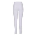 thumbnail image 6 of YanHoo Women's High Waisted Skinny Jeans Slim Fit Stretchy Denim Pants Stylish Casual Pull On Work Jean Pants White,XL, 6 of 6