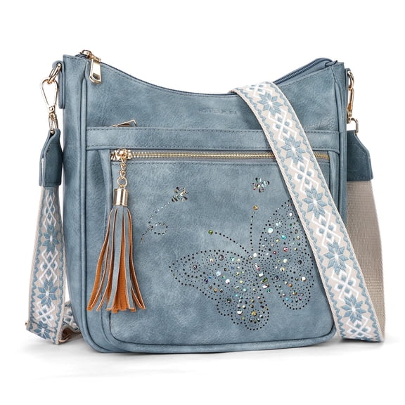 APHISON Ladies Crossbody Bags Lightweight Shoulder Bags, Crossbody Purse With Adjustable Strap For Daily Life