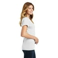 thumbnail image 3 of Port & Co Adult Female Women Plain Short Sleeves T-Shirt White 3X-Large, 3 of 6