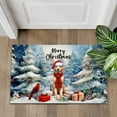 thumbnail image 4 of Merry Christmas Golden Retriever Enjoys Woofmas Winter Xmas Holiday Doormat Goldens Dog Lover Gifts Idea Indoor Outdoor Welcome Mat - 02022, 4 of 5