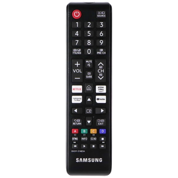 Pre-Owned Samsung Remote Control (BN59-01483A) with Netflix/Prime Video/YouTube Hotkeys