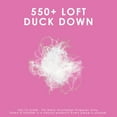 thumbnail image 3 of White Down Pillow - Soft Support - Standard Size, 3 of 8