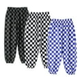 thumbnail image 2 of FLMEI Boys Jogger Sweatpants for Kids Toddler Active Sweats Pants Trousers Cute Plaid Cotton Sport Jogger Pants, 2 of 8