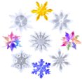 thumbnail image 5 of DIY cristal 05 copo de nieve colgante molde pegamento resina colgante espejo copo de nieve colgante joyería molde de silicona, 5 of 5