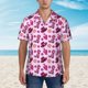 thumbnail image 2 of Fotbe Retro Cowgirl Camisa Hawaiana para Hombre Unisex – Camisa Casual de Verano con Botones de Manga Corta de Algodón y Lino,X-Large, 2 of 7