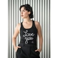 thumbnail image 2 of Love You So Much. Design Tank Women -Image by Shutterstock, Female Small, 2 of 4