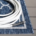 thumbnail image 6 of SAFAVIEH Courtyard Claudia Geometric Indoor/Outdoor Area Rug, Navy/Grey, 8' x 10', 6 of 16