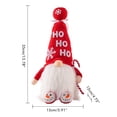 thumbnail image 2 of Gnomo de Navidad ANGGREK Muñeco de Peluche con Luz para Decoración del Árbol de Navidad, 2 of 8
