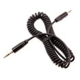 thumbnail image 1 of 3.5mm Aux Cable Adapter Car Stereo Aux-in Audio Cord Speaker Jack Wire Coiled P2G for Coolpad Legacy, REVVL Plus, S Brisa - Dell Venue 8 Pro - Dragon Touch Max10 Plus, Notepad K10 102, 1 of 3