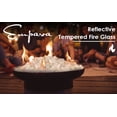 thumbnail image 5 of Empava 10 lbs. 1/2-in Champagne Shimmer Gold Reflective Tempered Fire Glass for Gas Fire Pit, 5 of 6