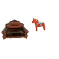 thumbnail image 1 of Sofá en miniatura para muñecas,Muebles de casa de muñecas,modelo de sofá europeo,decoración,Figura de escritorio,Estatuas artesanales tradicionales suecas,Figura creativa del caballo, 1 of 8