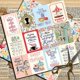 thumbnail image 3 of 20 hojas de papel de jardin vintage, motivo de plantas de personajes decoración flexible Handboo, 3 of 4