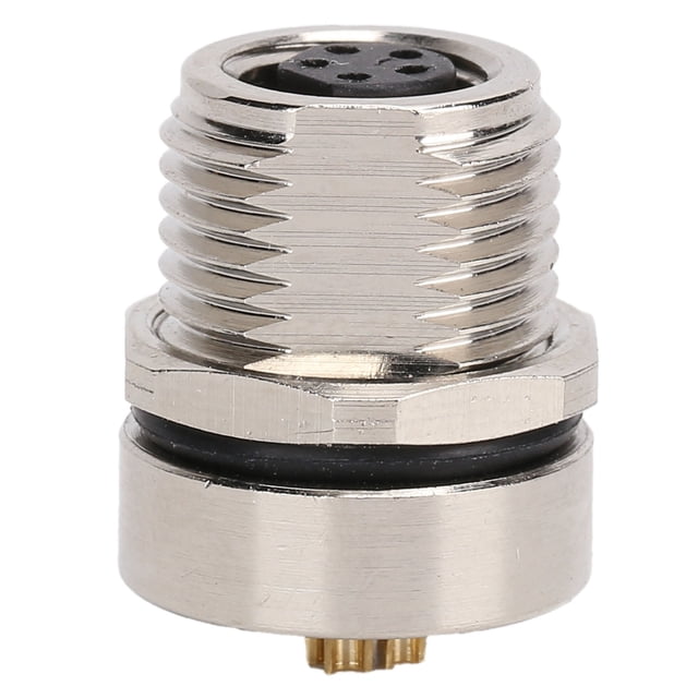 BRILLAR M8FS5 Conector montado en panel M8 IP67 Conector impermeable Conector adaptador de enchufe de 5 pines