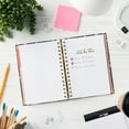 thumbnail image 2 of Pen+Gear 6.4 in x 8 in Floral Hardcover Journal with Twin-Wire Spiral Binding, 192 Ruled Pages, Sticker Sheet and Pocket, 2 of 9