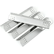 Set of four heat plates for Gas Grill Models from Char-broil, Kenmore, Grillmaster, Uberhaus and Nexgrill