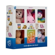 Build-A-Bear Micro Mini Beans Plush 6 Pack Collectible Set