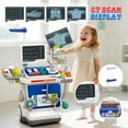 thumbnail image 6 of JoyStone Doctor Kit for Toddlers with Medical Cart, 32pcs Pretend Play Doctor Toys with Stethoscope & Thermometer, Role Play Gift for Kids Ages 3+ (Blue), 6 of 11