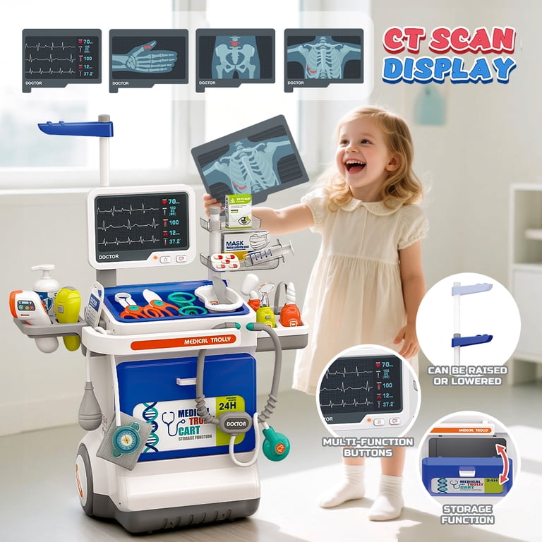 JoyStone Doctor Kit with Medical Cart, 32 Pieces photo 6