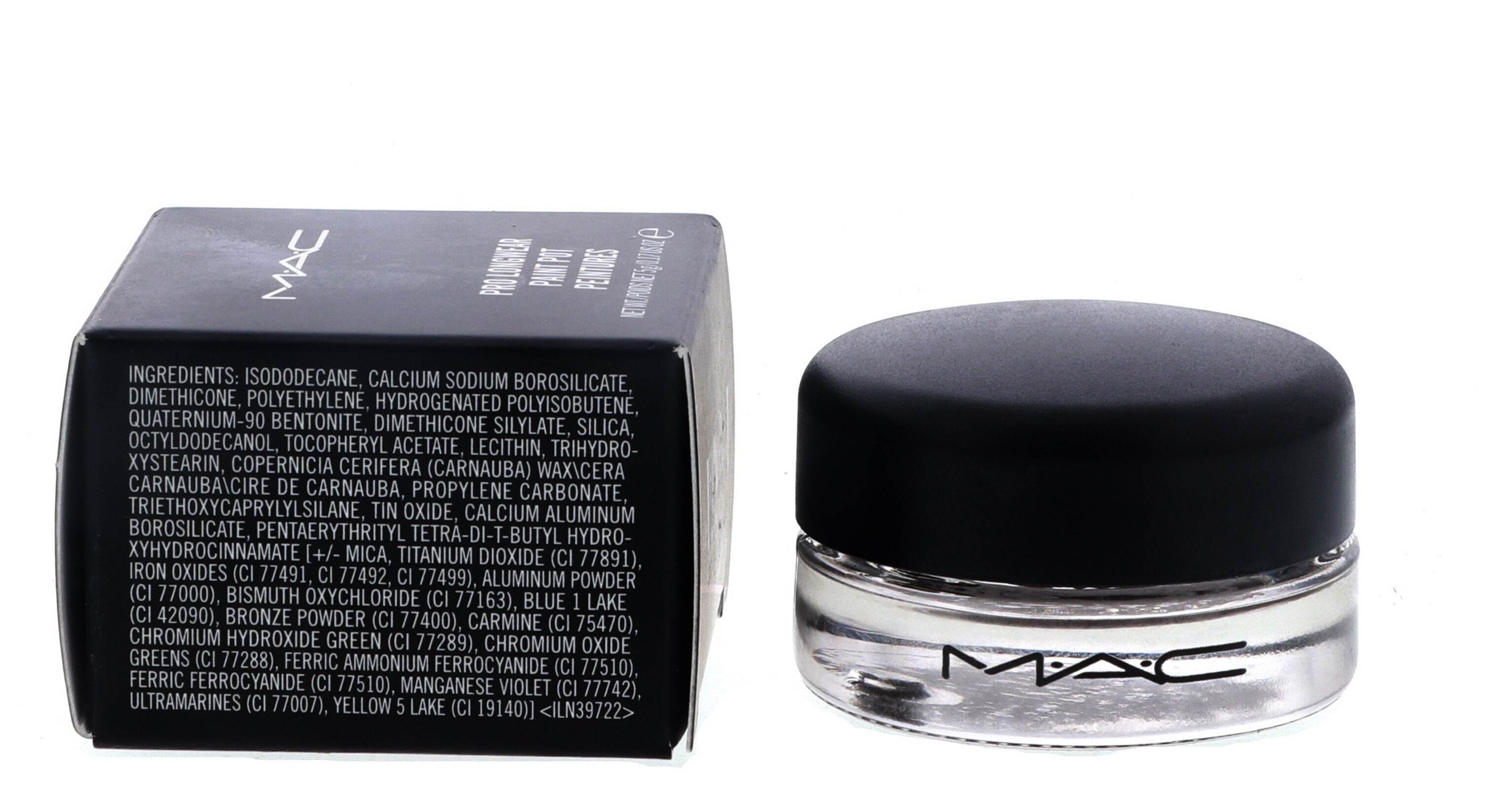 MAC Pro Longwear Paint Pot, Black Mirror, 0.17 oz