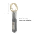 thumbnail image 3 of VBXOAE Elegant Rhinestone Wine Bottle Bag Set with Sturdy Handle and Expandable Mesh Suit Accessory for Weddings Engagements and Special Occasions Gift Presentation, 3 of 9