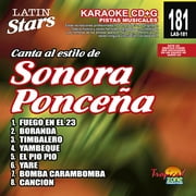 Karaoke Latin Stars 181  Sonora Poncea