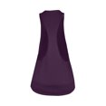 thumbnail image 3 of Leesechin Womens Tank Tops Solid Color Round Neck Sleeveless Tops, 3 of 3