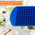 thumbnail image 5 of SPRING PARK Silicone 160 Grids Square/Heart Shape ce Cube Tray Maker DIY Mold Mould, 5 of 7