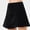 Black, variant on Qiopertar Women's Casual Skort Shorts Mid Waist Solid Color Skirt Pants Spring Summer Streetwear Comfy Relaxed Fashion Shorts with No Stretch, Gray S