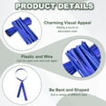 thumbnail image 3 of Uxcell Wire Twist Ties Reusable for Plastic Bags Treat Candy Bag Plants, Craft Projects Blue, 3 of 7