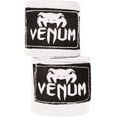 thumbnail image 2 of Envolturas de boxeo Venum White de algodón elástico elástico de 2,5 m, 2 of 2