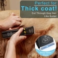 thumbnail image 4 of Solimpia Dog Clipper, LCD Display Dog Grooming Kit, Quiet Cordless Electric Shaver for Dogs, Cats, and Pets, 4 of 9