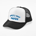 thumbnail image 4 of CafePress - World's Best Greek Papou - Adjustable Unisex Printed Trucker Hat with Mesh Back, 4 of 9