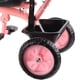 thumbnail image 4 of Triciclo Para Niños Con De Empuje Ajustable, Rueda De Equilibrio, Diseño Plegable Para Niños De 3-6 Años, 4 of 8