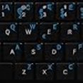 thumbnail image 3 of LITHUANIAN KEYBOARD LABELS ON TRANSPARENT BACKGROUND with BLUE LETTERING (14X14), 3 of 4