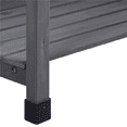 thumbnail image 4 of Renwick Fir Garden Potting Bench w/Sink Drawer Rack Shelves,Gray, 4 of 9