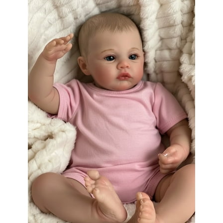 Adorable 18 inch Reborn Baby Doll，Perfect Gift for Children