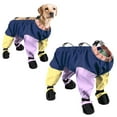 thumbnail image 2 of Extra-Large Waterproof Dog Boots Leggings for Large Dog,Anti-Slip Paw Protector with Adjustable Suspenders,DirtyProof Pants for Outdoor Walking Running Hiking Booties,Mixed Colors,XL,leggings for dog, 2 of 7