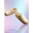 thumbnail image 3 of Doll Shoes White Sneakers, 3 of 3
