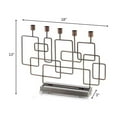 thumbnail image 2 of Modern Day Accents Squares & Rectangles Sculpture Candleholder, 2 of 2