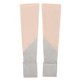 thumbnail image 1 of Cubierta de protección solar para brazo, 1 par de mangas de refrigeración con protección UV para brazo rosa, mangas para brazo con puño de medio dedo, lograr más, 1 of 8