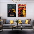 thumbnail image 5 of Póster de arte de pared de la película Deadpool y Wolverine de 2024, impresión artística de la película de superhéroes de Disney, pintura en lienzo colorida, decoración de la sala de lectura, 5 of 5