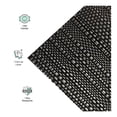 thumbnail image 3 of Mantel Individual Mainstays Textura 30x45 cm Rectangular Negro, 3 of 4