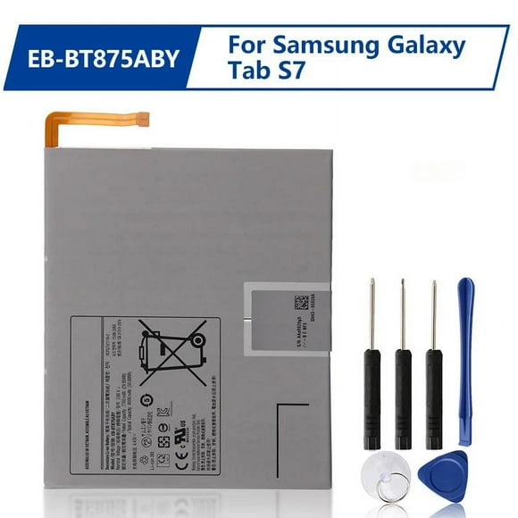 Replacement Battery and Tools Set for Samsung Tablet Tab S7 (T870 T875) / Tab S8 11" (X700 X706), EB-BT875ABY