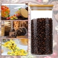 thumbnail image 3 of Recipientes Herméticos de Vidrio con Tapa, 4 Pcs 1500ml Frascos de Vidrio Tarros para Contenedores para Organización de Cocina Frascos para Almacenar Especias Semillas Alimentos Pasta, 3 of 3