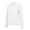 thumbnail image 7 of Womens Half Turtleneck Neck Sweater Long Sleeve Knit Pullover Tops Casual Lightweight Loose Pullover Tops White S, 7 of 7