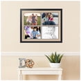 thumbnail image 2 of ArtToFrames Collage Photo Picture Frame with 4 - 9x12 Openings, Framed in Black with Scotch Mist and Black Mats (CDM-3926-3), 2 of 8