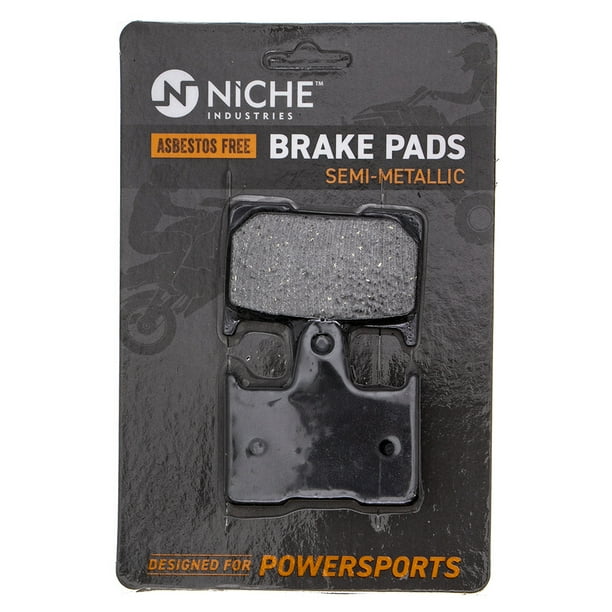 naiさん Niche Semi-Metallic Brake Pad Set for Kawasaki Ninja ZX14